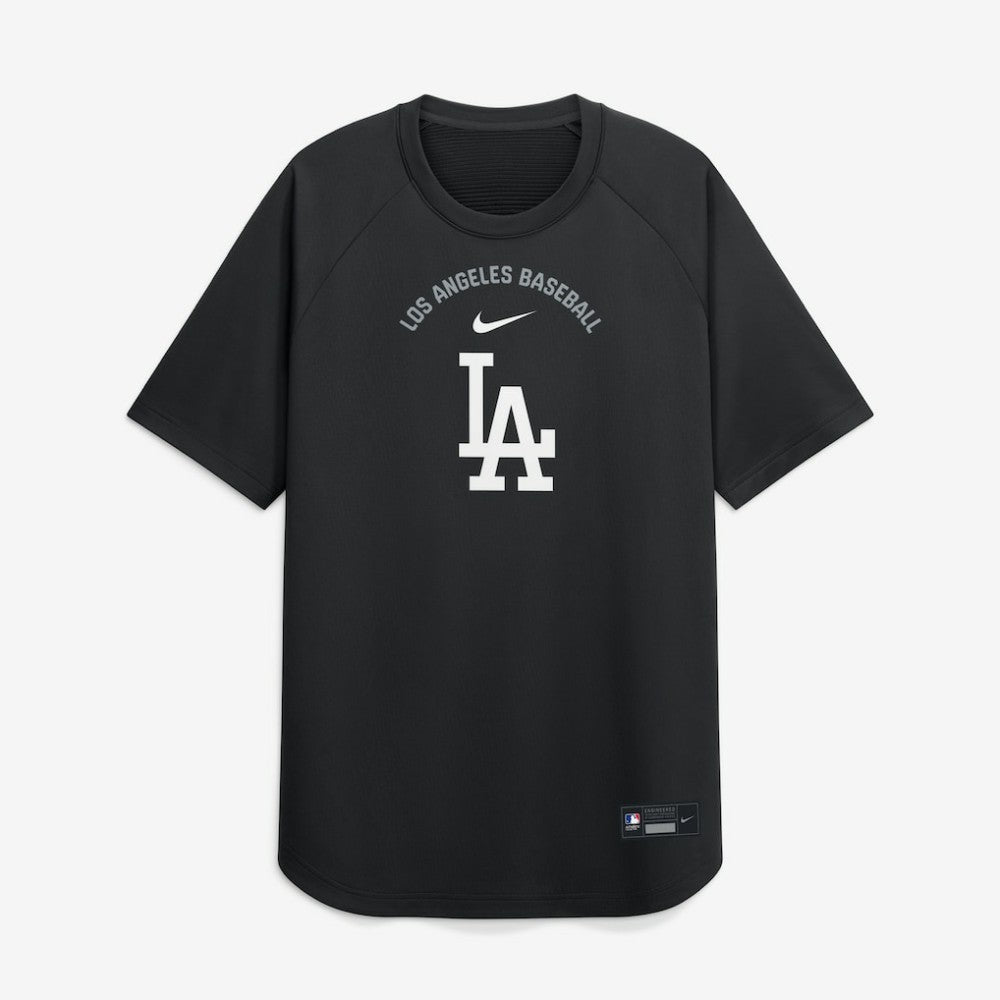 Los Angeles Dodgers Nike Authentic Collection Batting Practice Pre-Game Raglan Dri-FIT Top for sale
