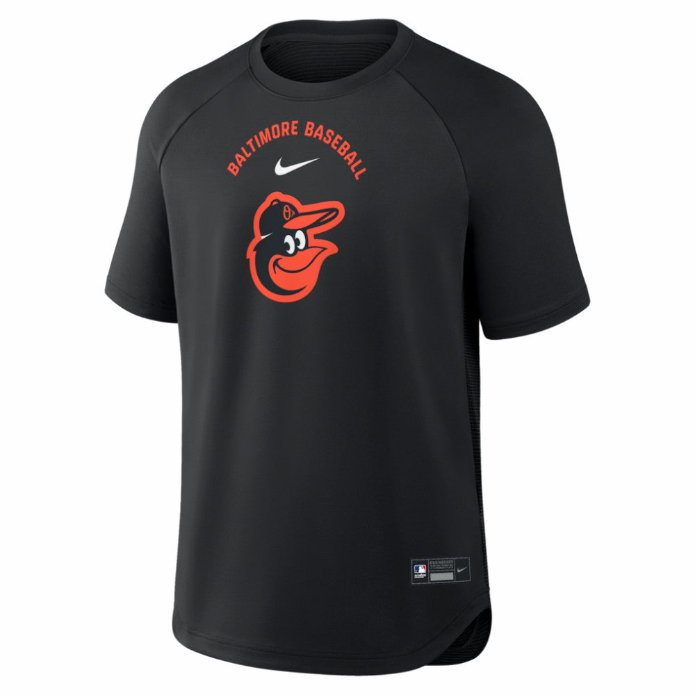 Baltimore Orioles Nike Authentic Collection Batting Practice Pre-Game Raglan Dri-FIT Top Online