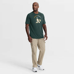 Athletics Nike Authentic Collection Batting Practice Pre-Game Raglan Dri-FIT Top for sale