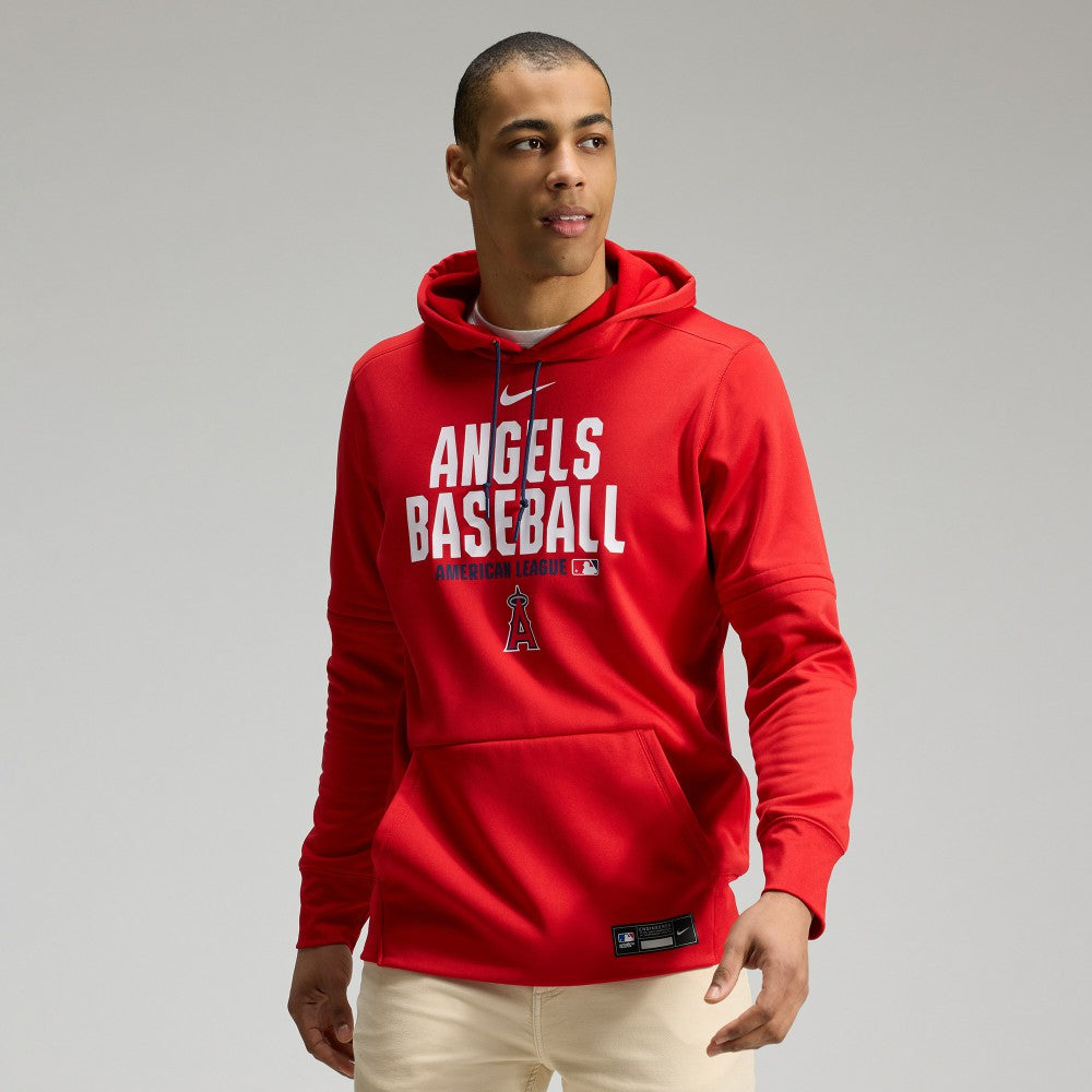 Los Angeles Angels Nike Authentic Collection Therma-FIT Hoodie Discount