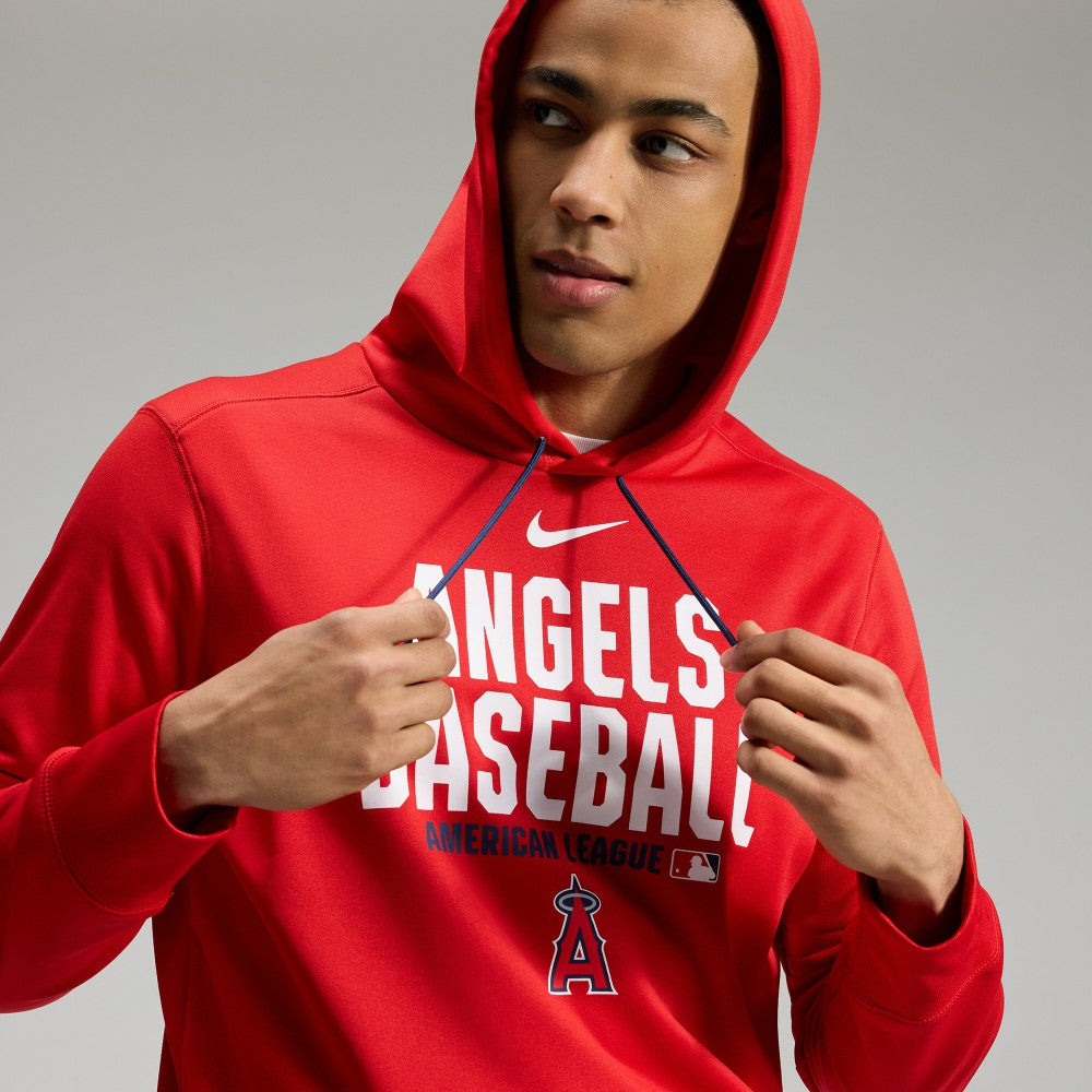 Los Angeles Angels Nike Authentic Collection Therma-FIT Hoodie Discount