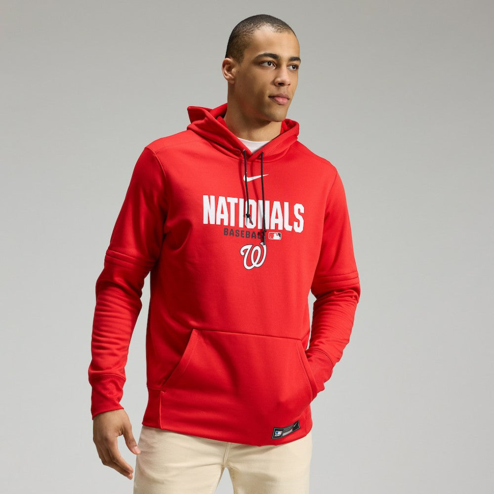 Washington Nationals Nike Authentic Collection Therma-FIT Hoodie Discount