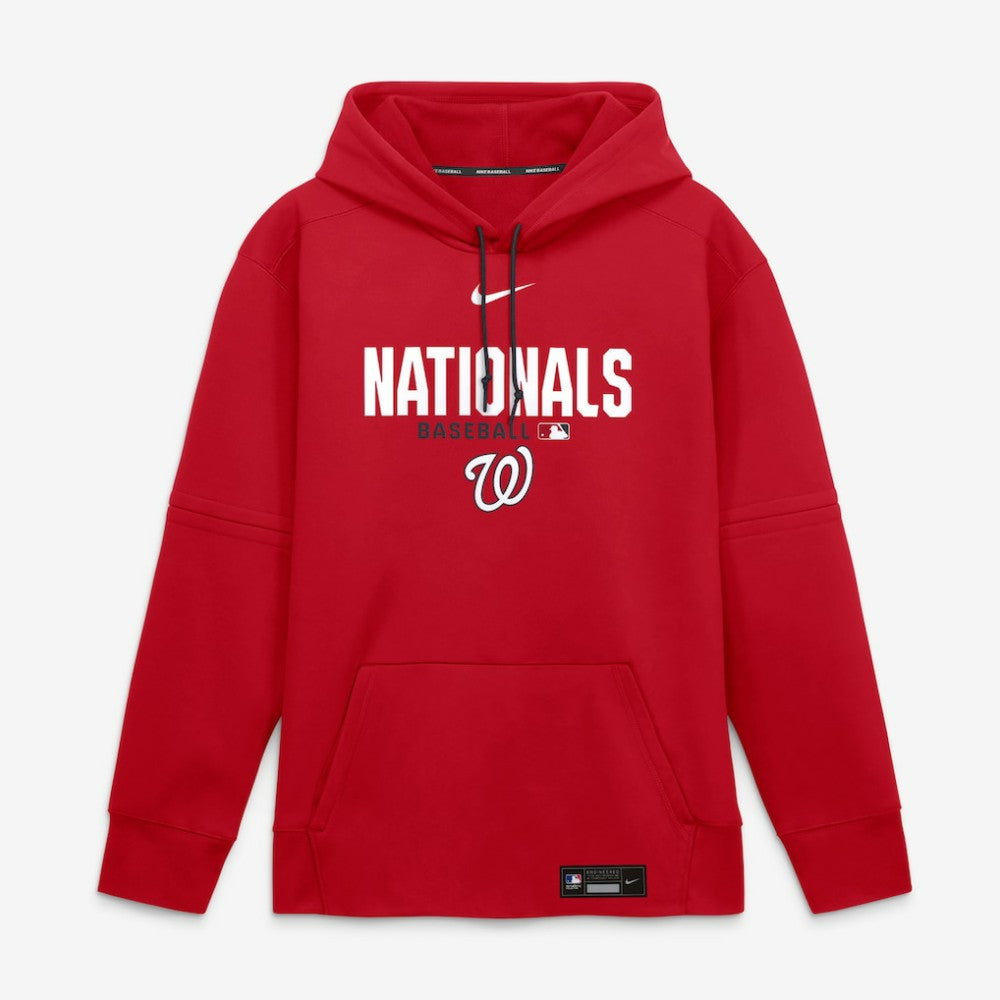 Washington Nationals Nike Authentic Collection Therma-FIT Hoodie Discount