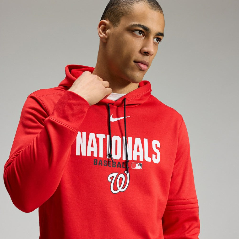 Washington Nationals Nike Authentic Collection Therma-FIT Hoodie Discount