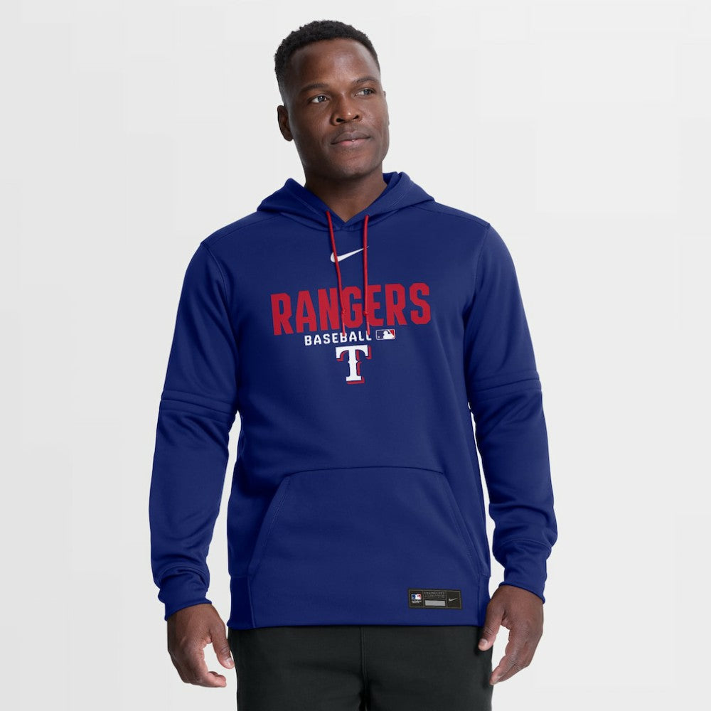 Texas Rangers Nike Authentic Collection Therma-FIT Hoodie Discount