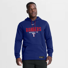 Texas Rangers Nike Authentic Collection Therma-FIT Hoodie Discount