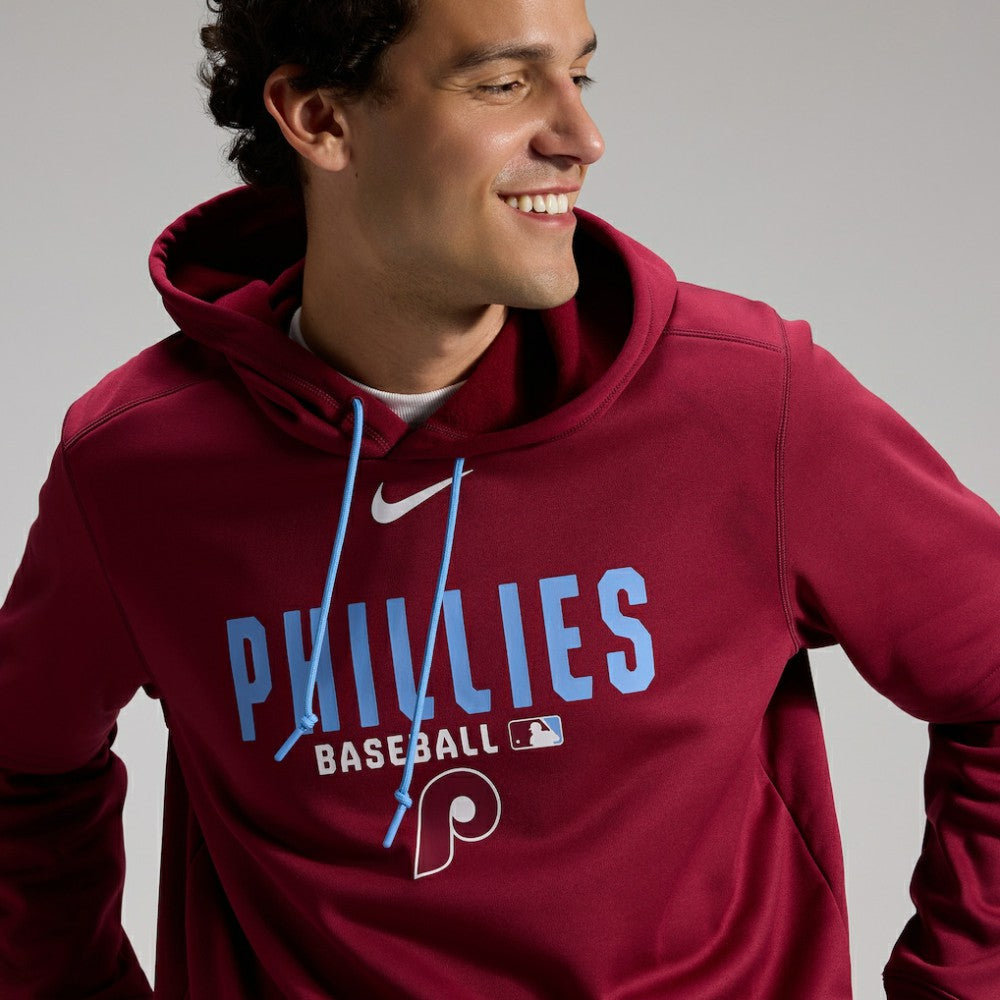 Philadelphia Phillies Nike Authentic Collection Therma-FIT Hoodie Online