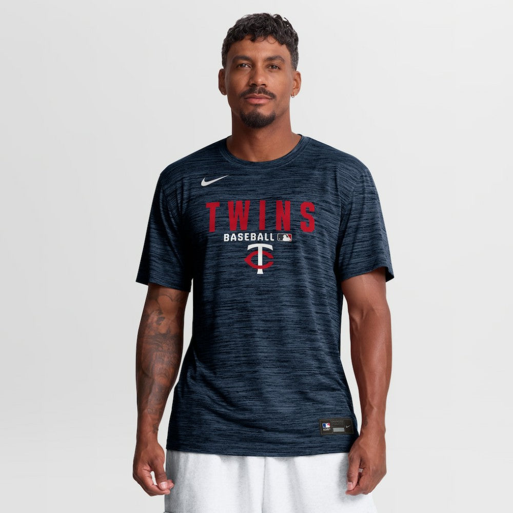 Minnesota Twins Nike Authentic Collection Velocity Dri-FIT T-Shirt Discount