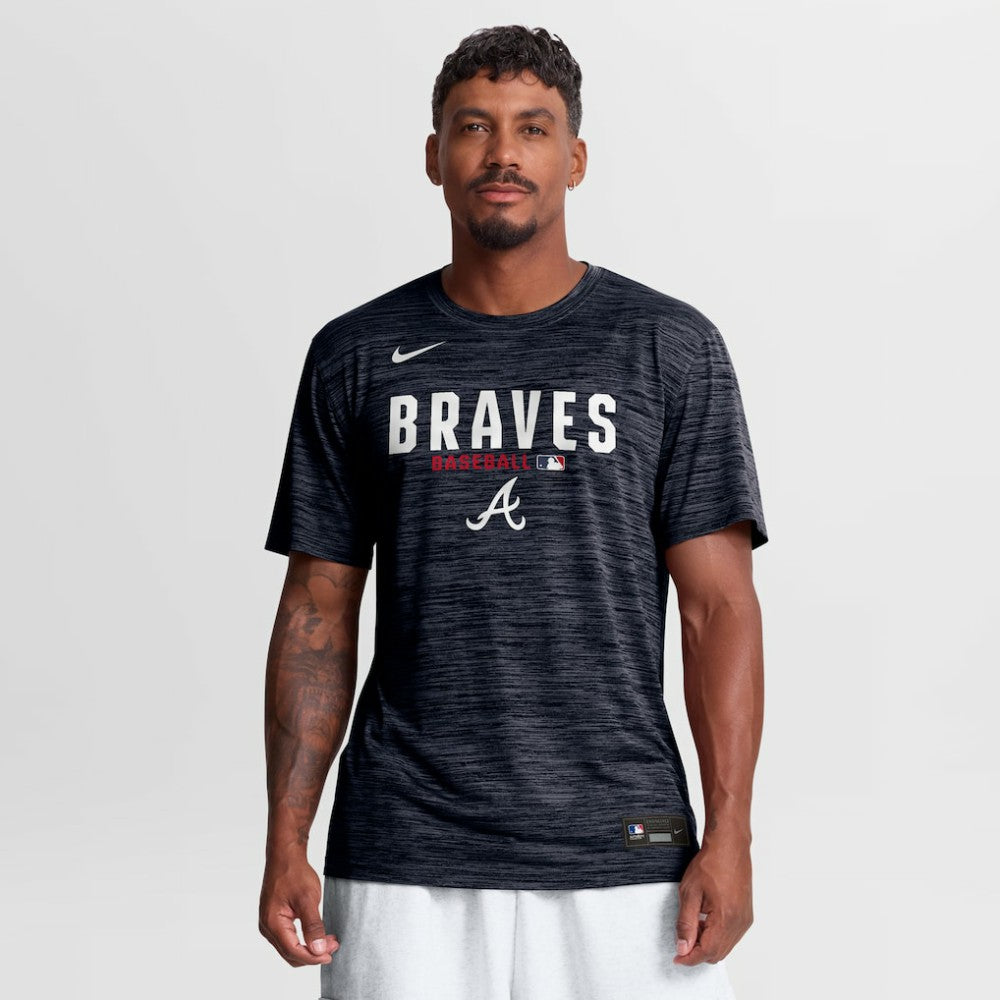 Atlanta Braves Nike Authentic Collection Velocity Dri-FIT T-Shirt Discount