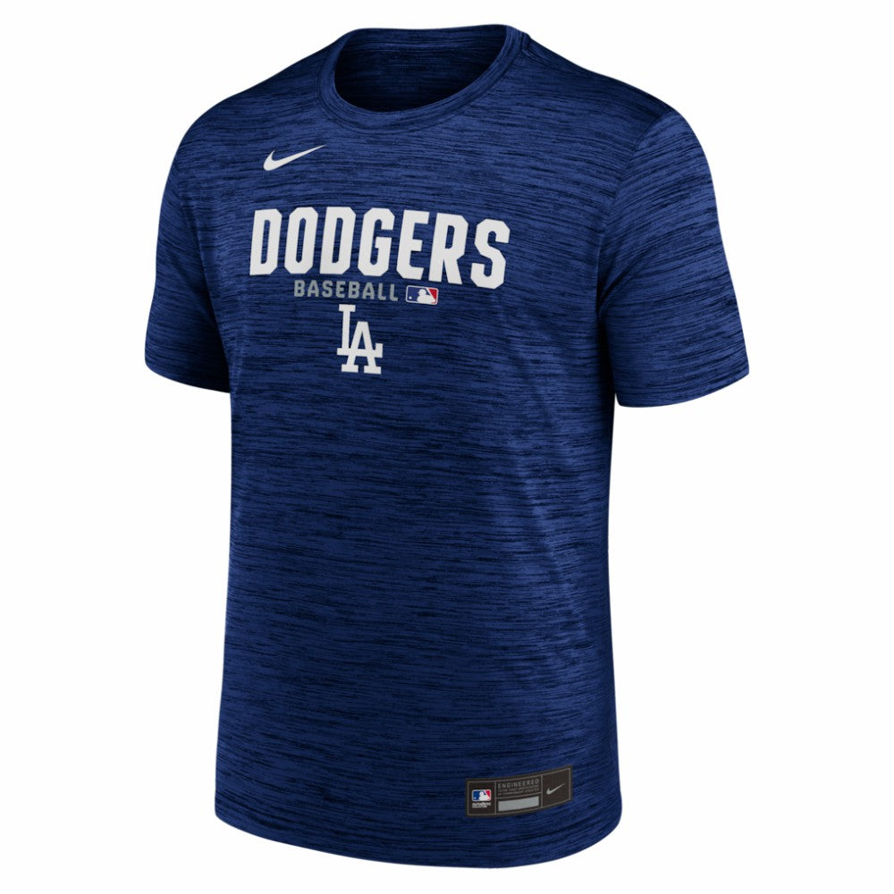 Los Angeles Dodgers Nike Authentic Collection Velocity Dri-FIT T-Shirt Discount