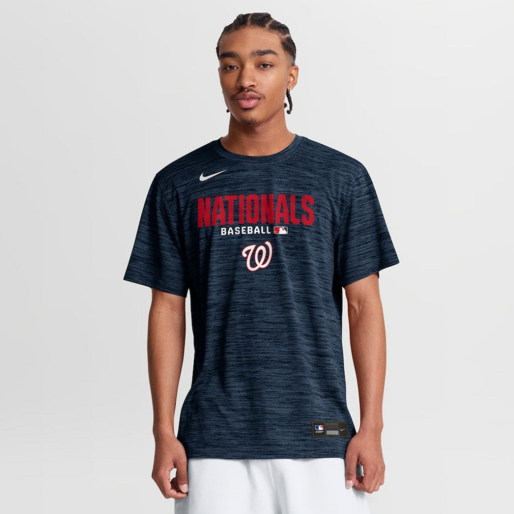 Washington Nationals Nike Authentic Collection Velocity Dri-FIT T-Shirt Near Me
