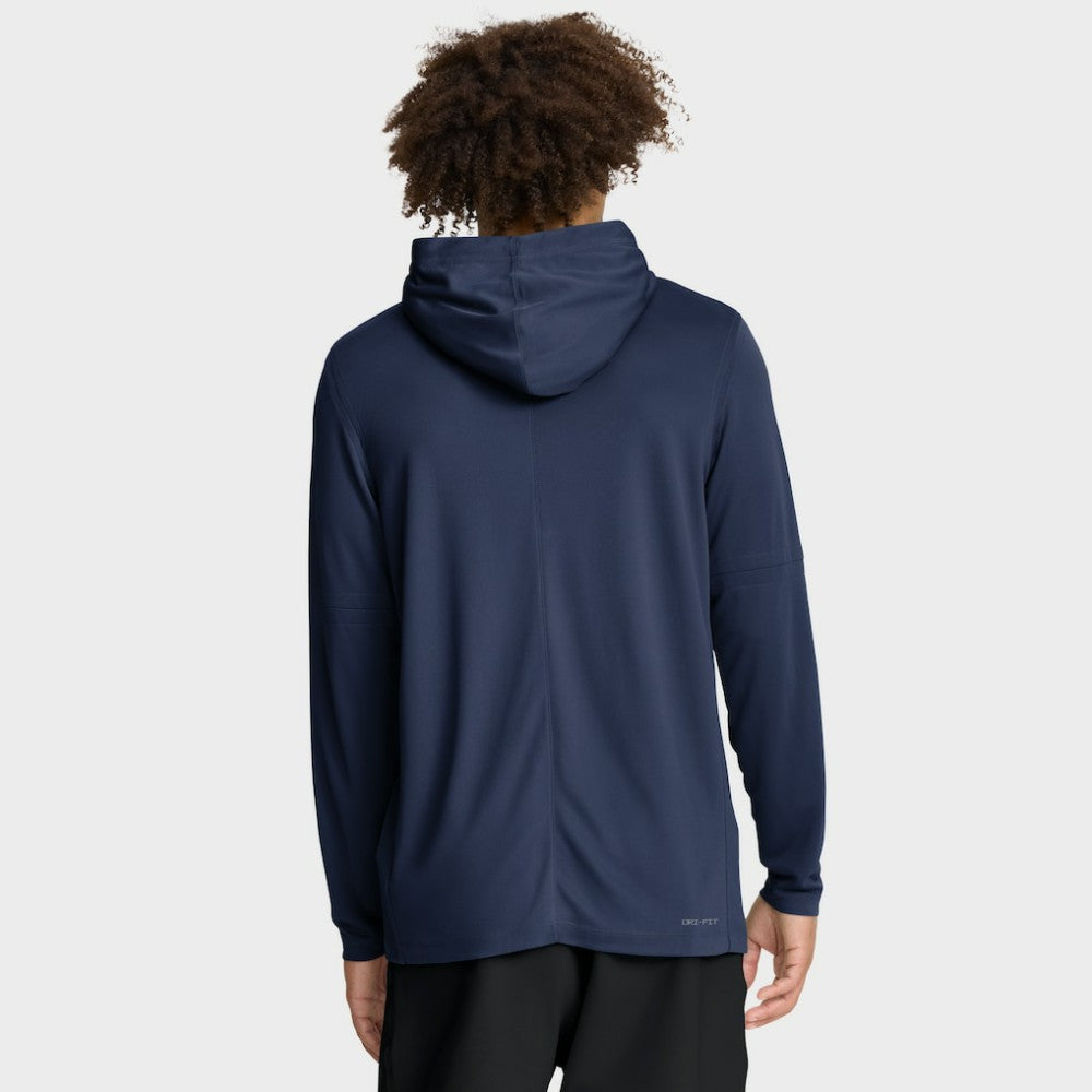Tampa Bay Rays Nike Authentic Collection Dri-FIT Long Sleeve Hooded T-Shirt Outlet