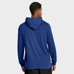 New York Mets Nike Authentic Collection Dri-FIT Long Sleeve Hooded T-Shirt Outlet