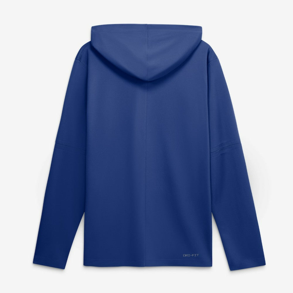 New York Mets Nike Authentic Collection Dri-FIT Long Sleeve Hooded T-Shirt Outlet