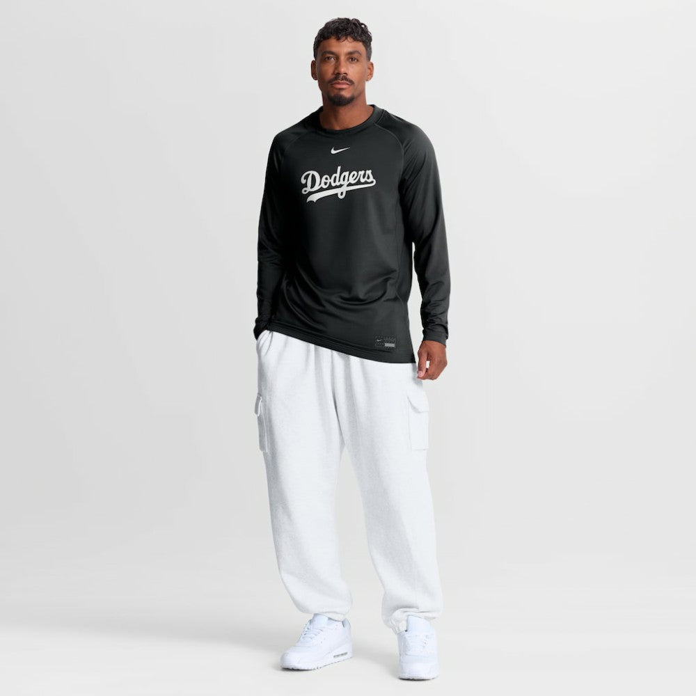 Los Angeles Dodgers Nike Authentic Collection Game Time Raglan Long Sleeve T-Shirt for sale