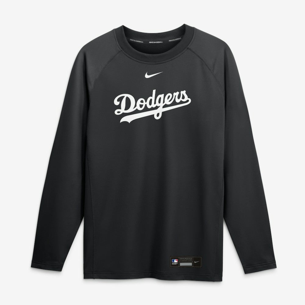 Los Angeles Dodgers Nike Authentic Collection Game Time Raglan Long Sleeve T-Shirt for sale