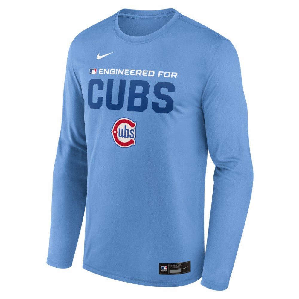 Chicago Cubs Nike Authentic Collection Legend Dri-FIT Long Sleeve T-Shirt Online