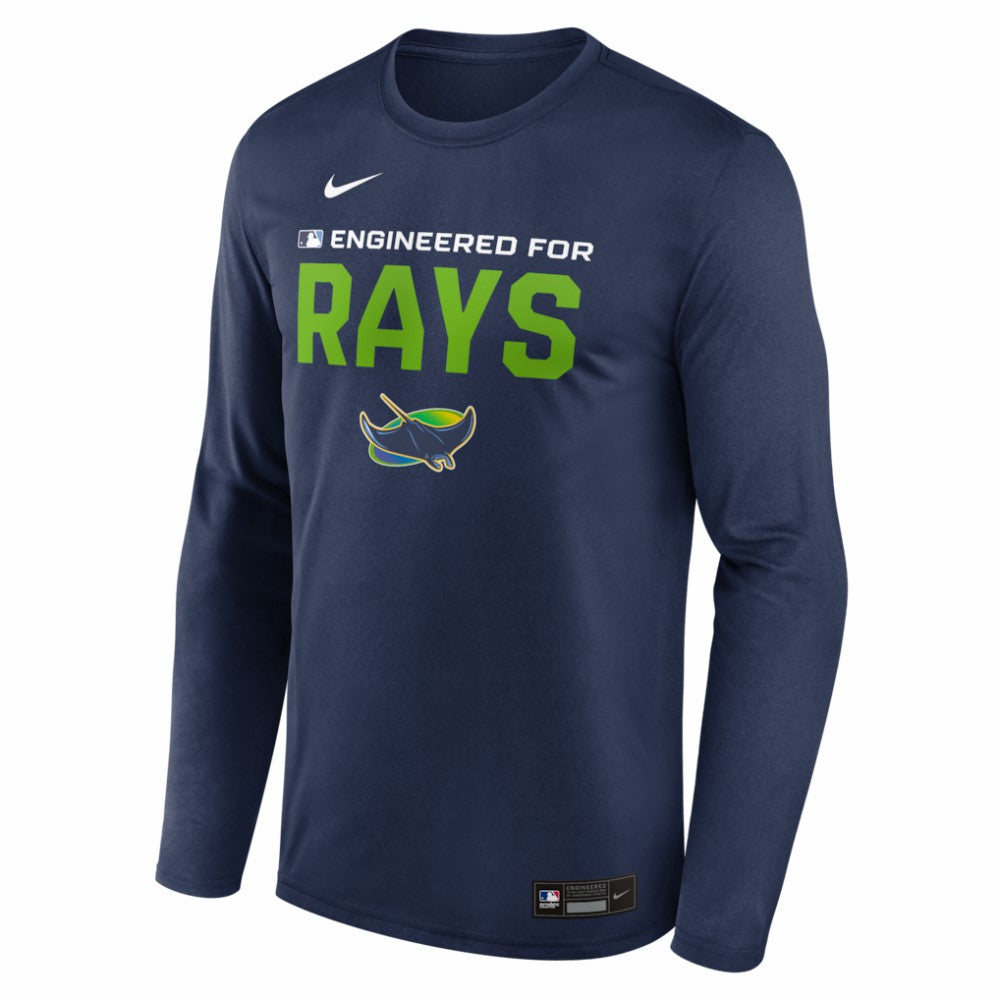 Tampa Bay Rays Nike Authentic Collection Legend Dri-FIT Long Sleeve T-Shirt for sale