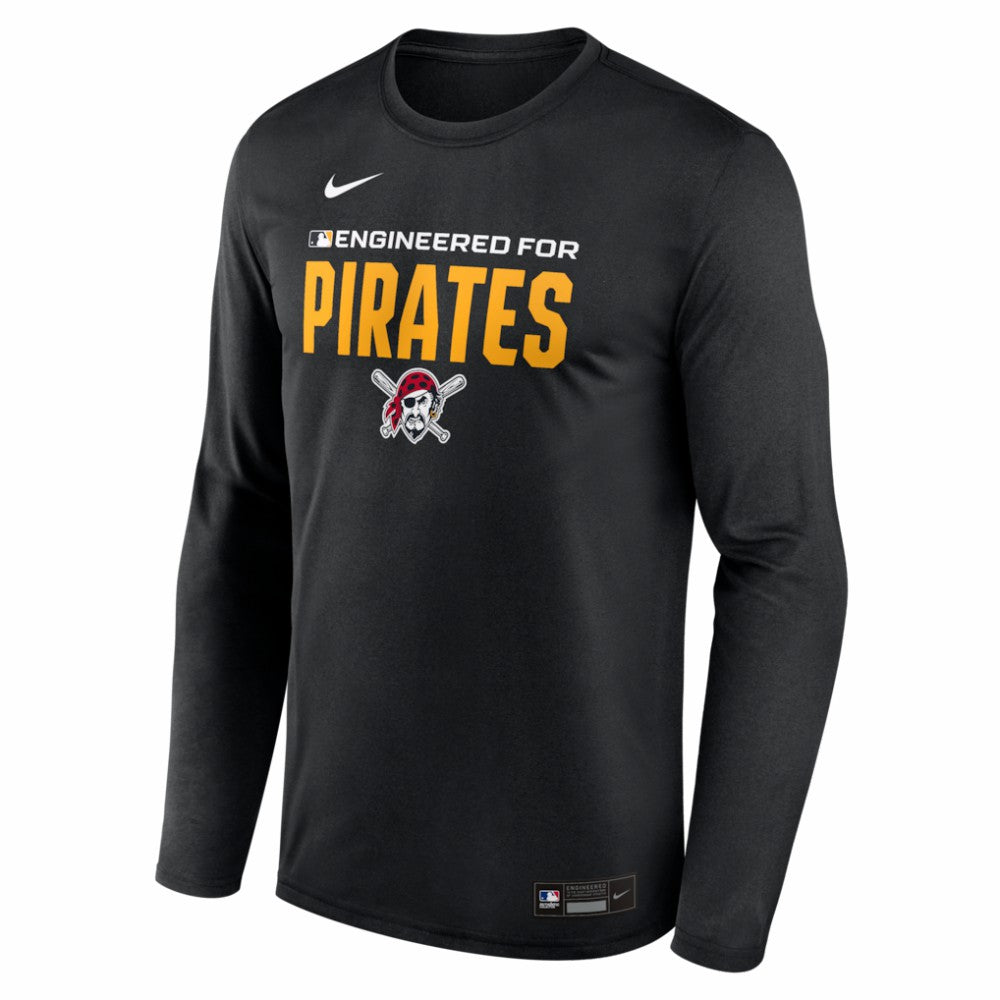 Pittsburgh Pirates Nike Authentic Collection Legend Dri-FIT Long Sleeve T-Shirt Discount
