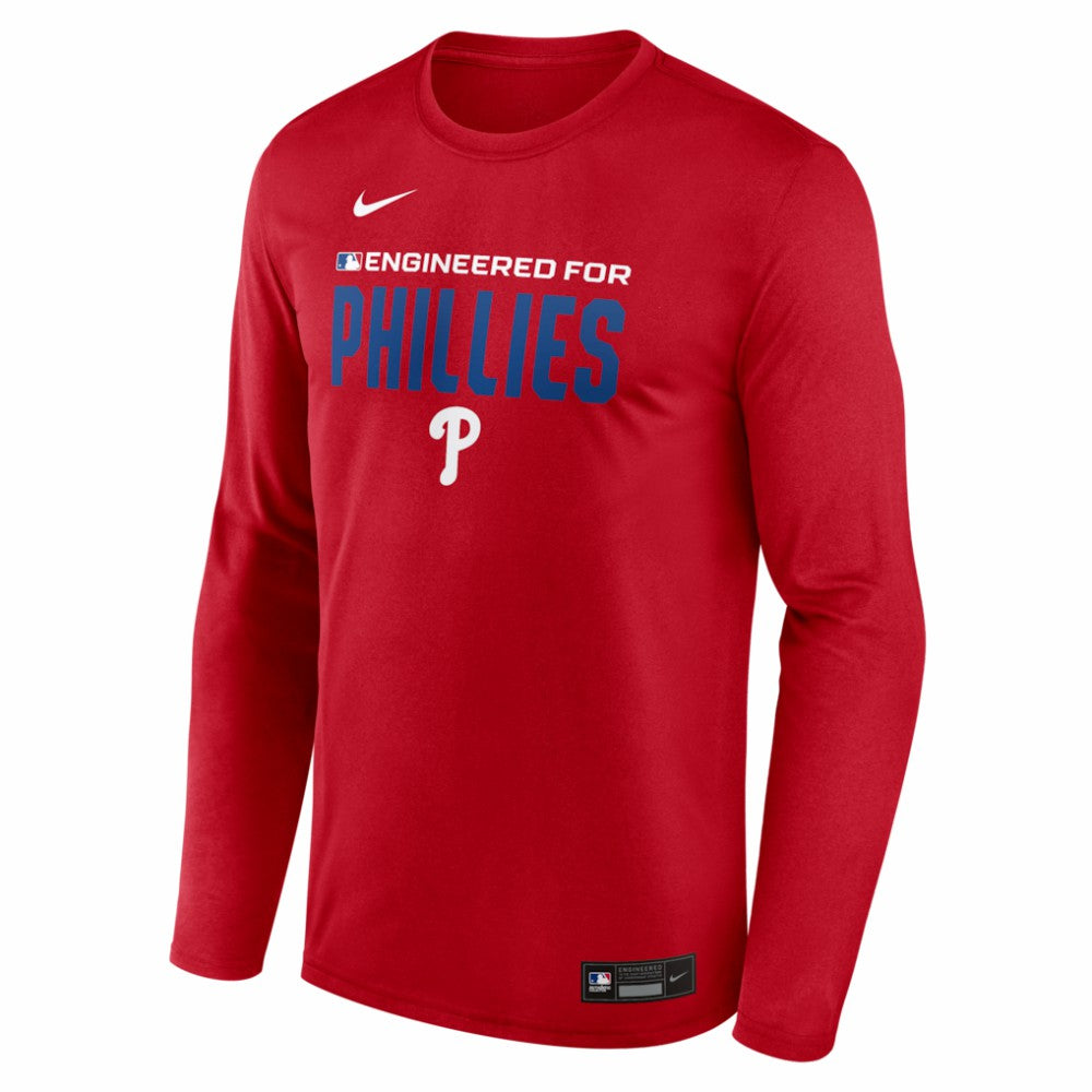 Philadelphia Phillies Nike Authentic Collection Legend Dri-FIT Long Sleeve T-Shirt Near Me