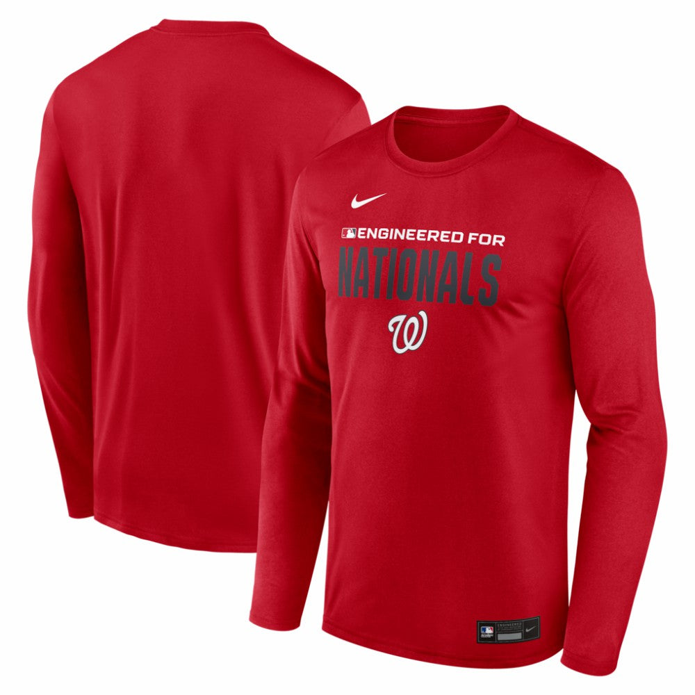 Washington Nationals Nike Authentic Collection Legend Dri-FIT Long Sleeve T-Shirt Online