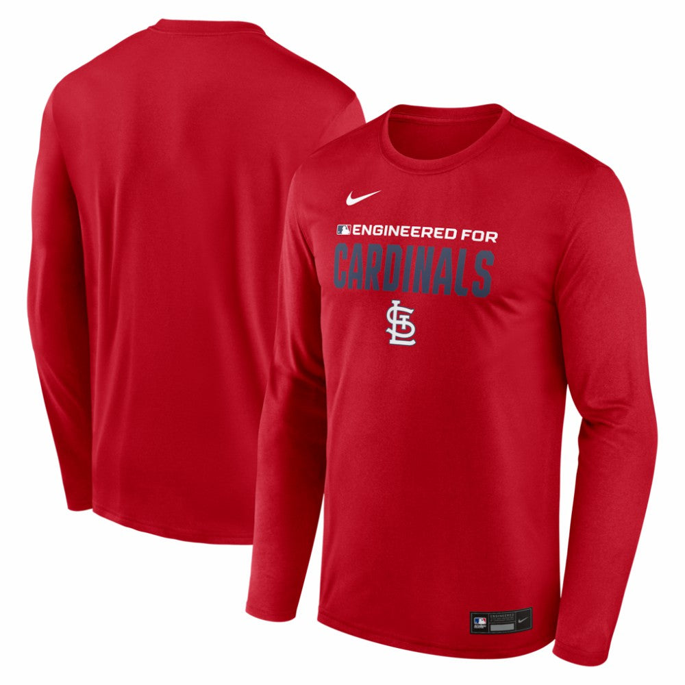 St. Louis Cardinals Nike Authentic Collection Legend Dri-FIT Long Sleeve T-Shirt Outlet