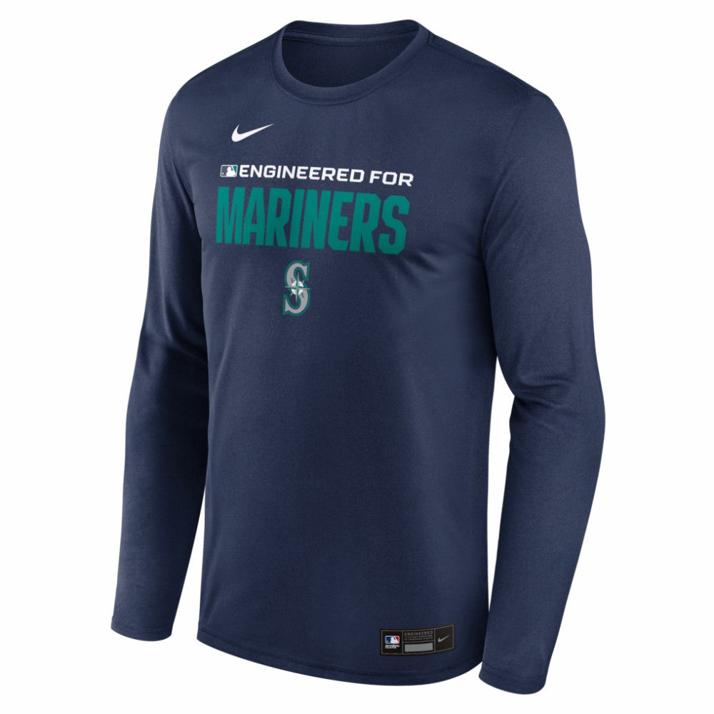 Seattle Mariners Nike Authentic Collection Legend Dri-FIT Long Sleeve T-Shirt Sale