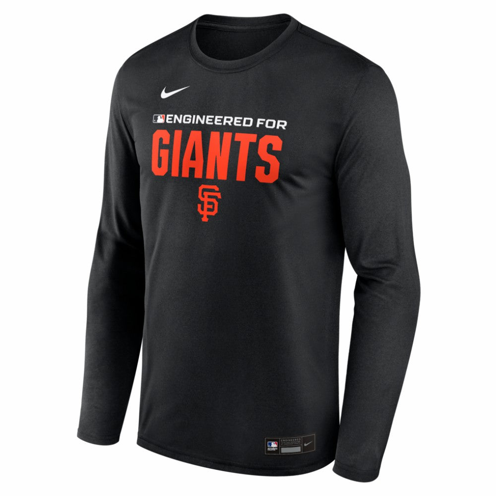San Francisco Giants Nike Authentic Collection Legend Dri-FIT Long Sleeve T-Shirt Outlet