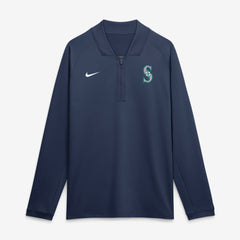 Seattle Mariners Nike Authentic Collection Dri-FIT Raglan Half-Zip Pullover Near Me