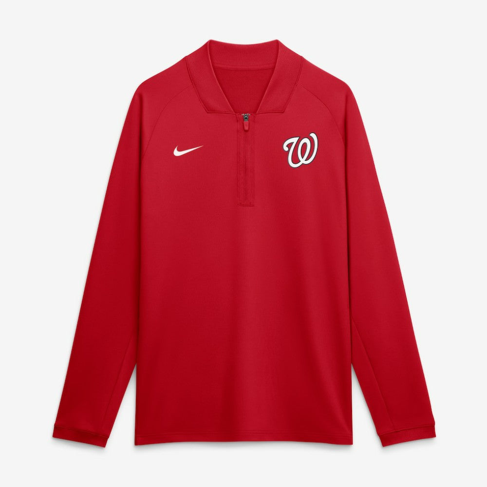 Washington Nationals Nike Authentic Collection Dri-FIT Raglan Half-Zip Pullover for sale