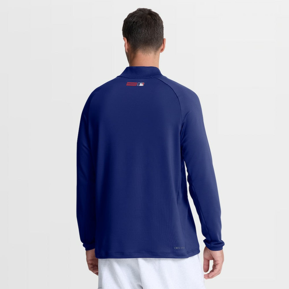Texas Rangers Nike Authentic Collection Dri-FIT Raglan Half-Zip Pullover Near Me