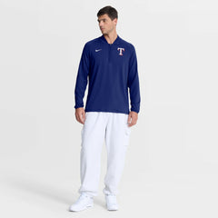 Texas Rangers Nike Authentic Collection Dri-FIT Raglan Half-Zip Pullover Near Me