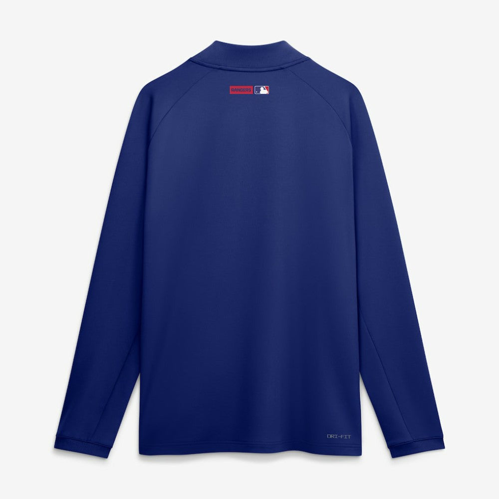 Texas Rangers Nike Authentic Collection Dri-FIT Raglan Half-Zip Pullover Near Me