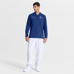 Kansas City Royals Nike Authentic Collection Dri-FIT Raglan Half-Zip Pullover Discount