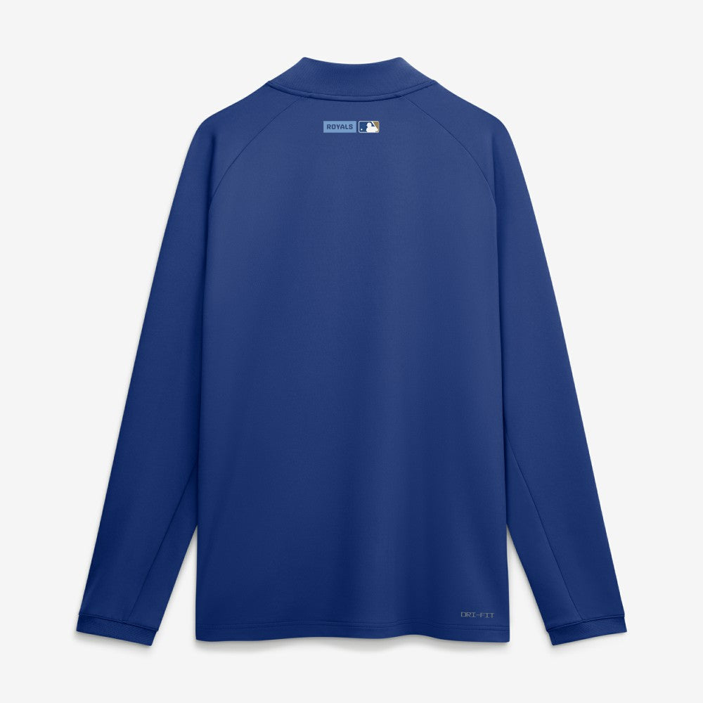 Kansas City Royals Nike Authentic Collection Dri-FIT Raglan Half-Zip Pullover Discount