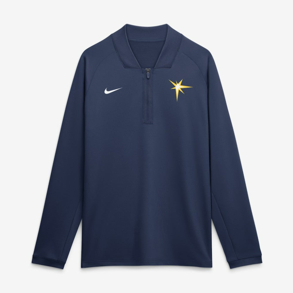 Tampa Bay Rays Nike Authentic Collection Dri-FIT Raglan Half-Zip Pullover for sale