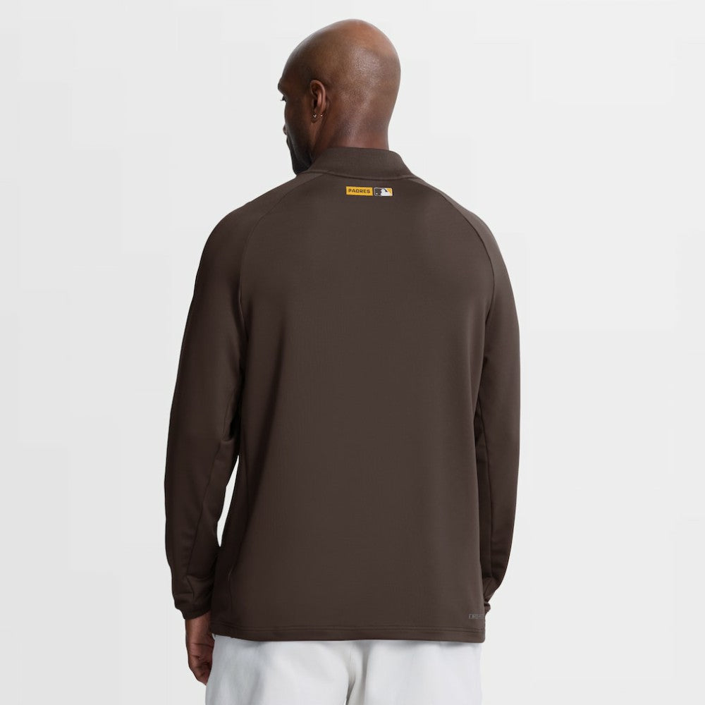 San Diego Padres Nike Authentic Collection Dri-FIT Raglan Half-Zip Pullover Discount