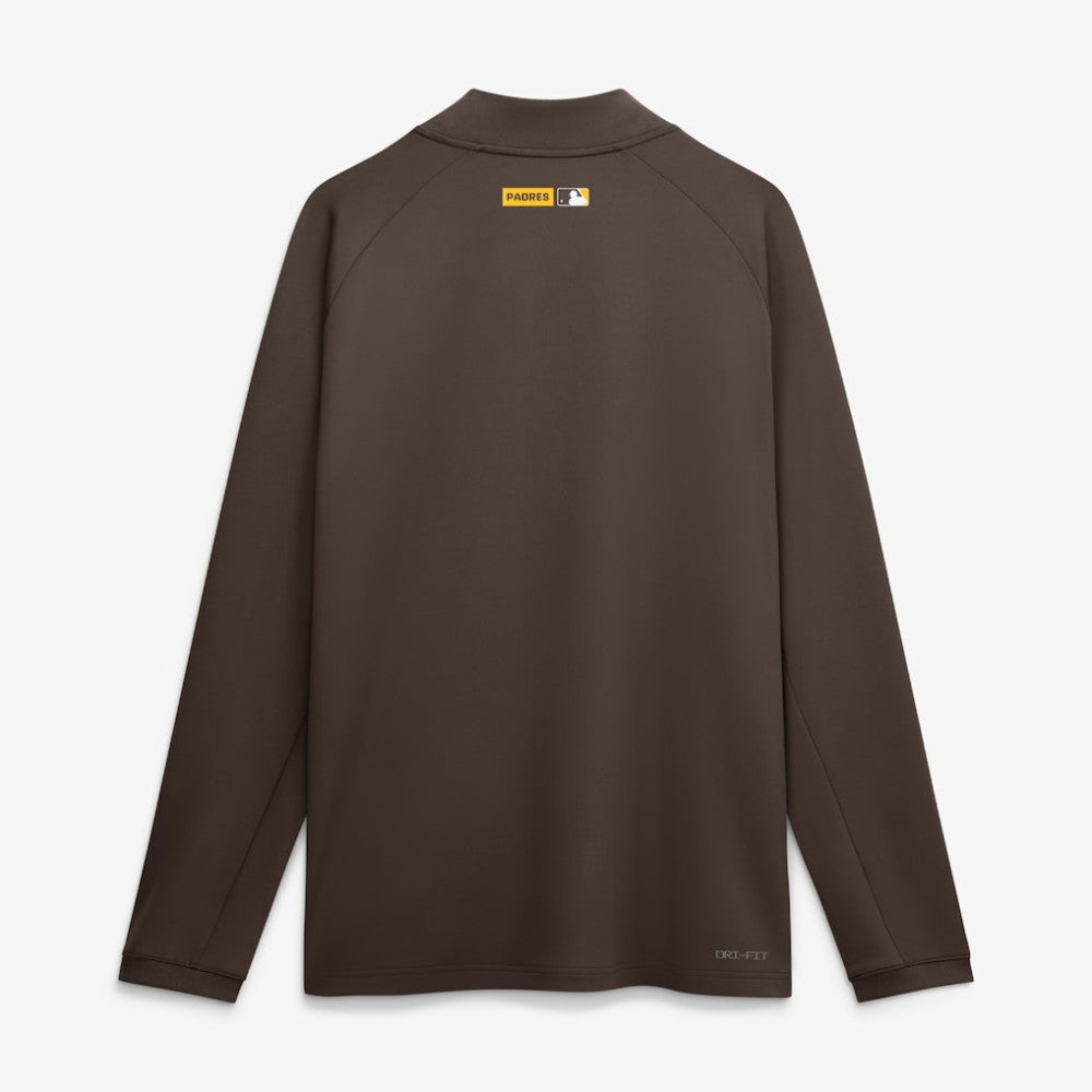 San Diego Padres Nike Authentic Collection Dri-FIT Raglan Half-Zip Pullover Discount