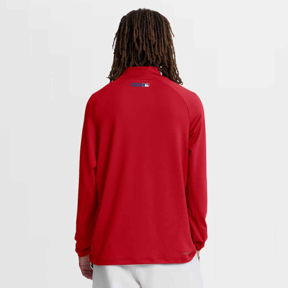 Philadelphia Phillies Nike Authentic Collection Dri-FIT Raglan Half-Zip Pullover Near Me