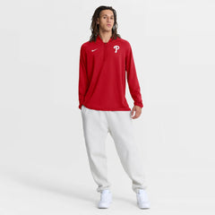 Philadelphia Phillies Nike Authentic Collection Dri-FIT Raglan Half-Zip Pullover Near Me