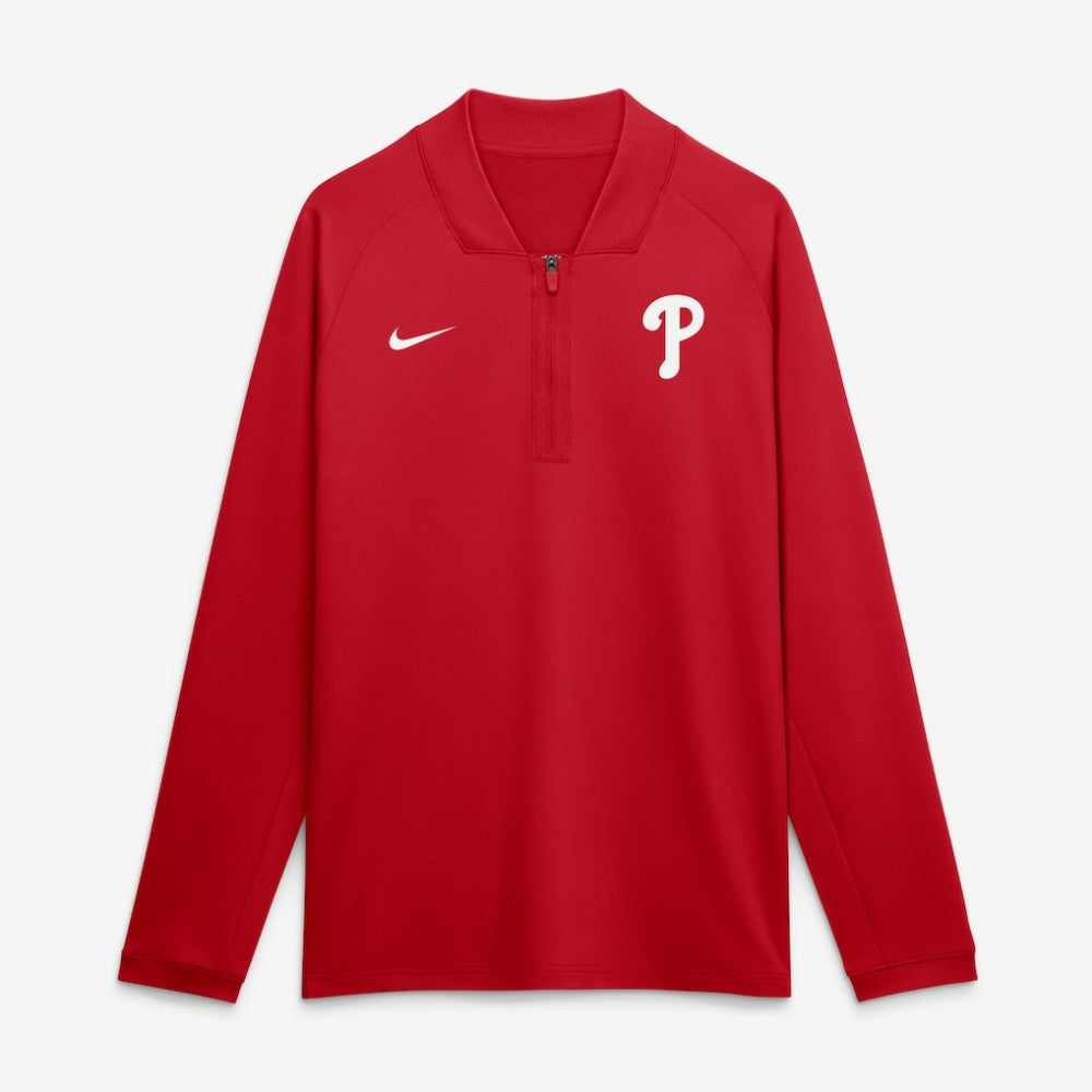 Philadelphia Phillies Nike Authentic Collection Dri-FIT Raglan Half-Zip Pullover Near Me