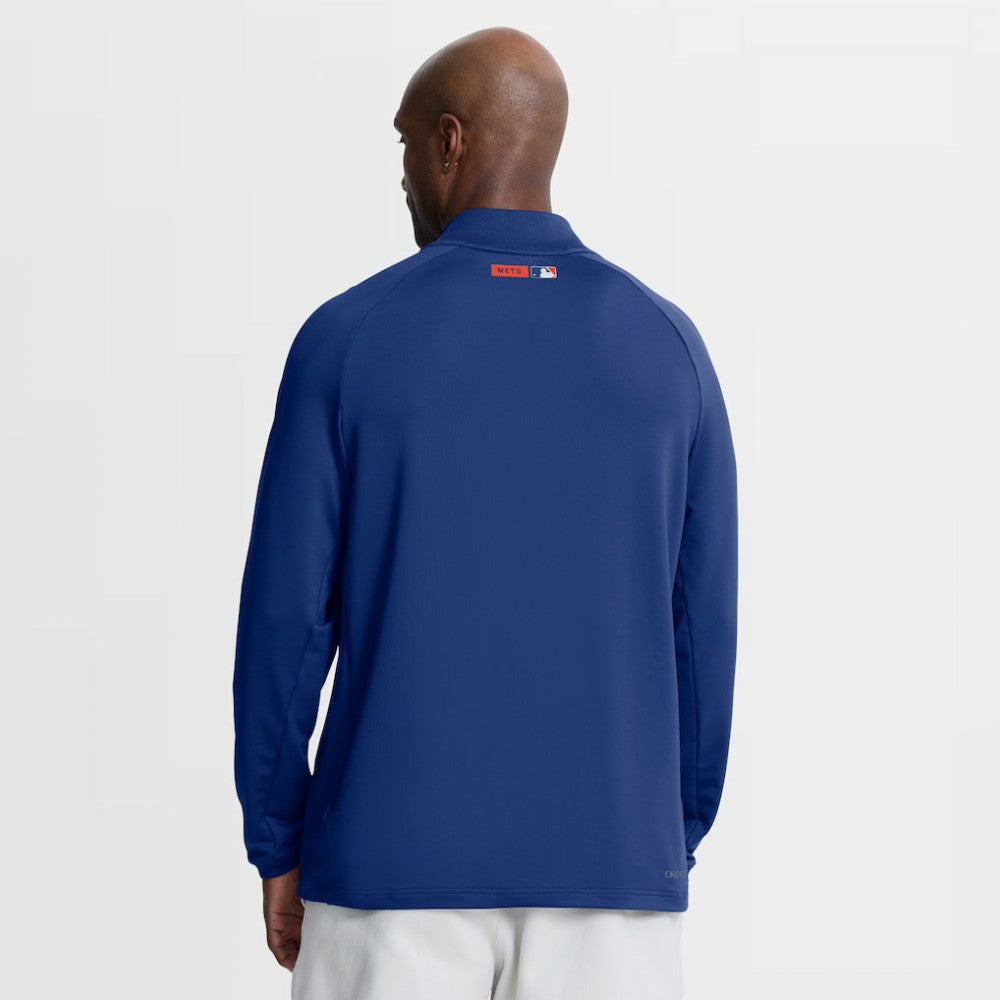 New York Mets Nike Authentic Collection Dri-FIT Raglan Half-Zip Pullover for sale