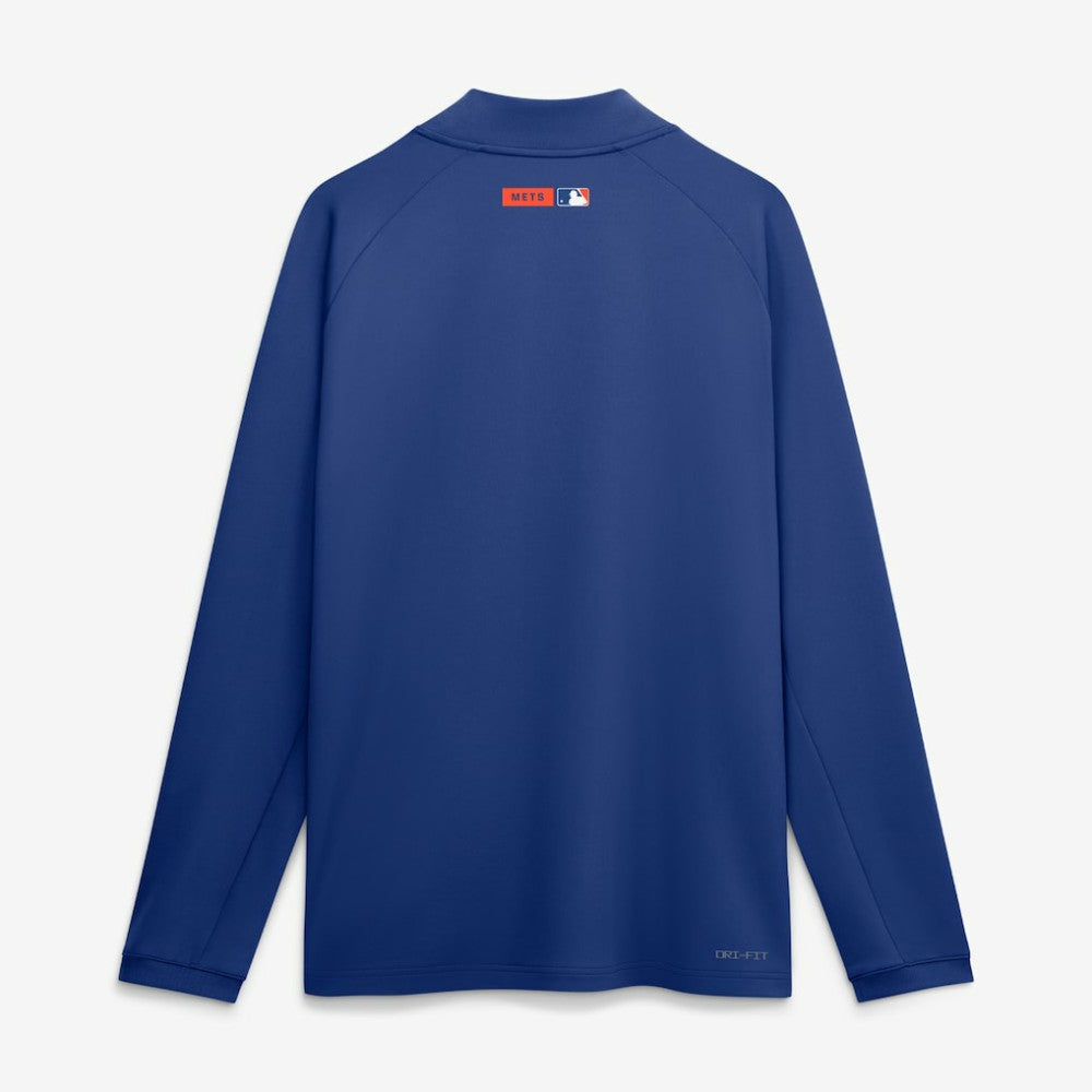 New York Mets Nike Authentic Collection Dri-FIT Raglan Half-Zip Pullover for sale