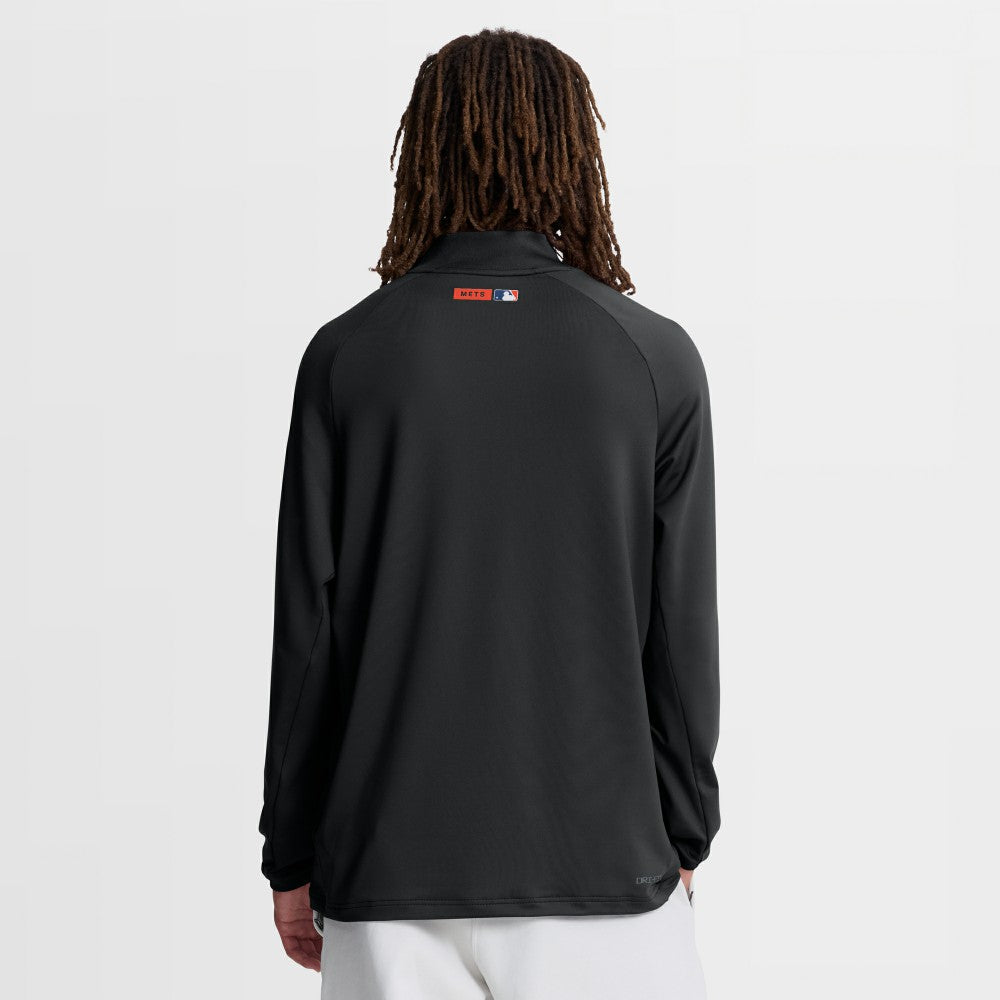 New York Mets Nike Authentic Collection Dri-FIT Raglan Half-Zip Pullover Discount