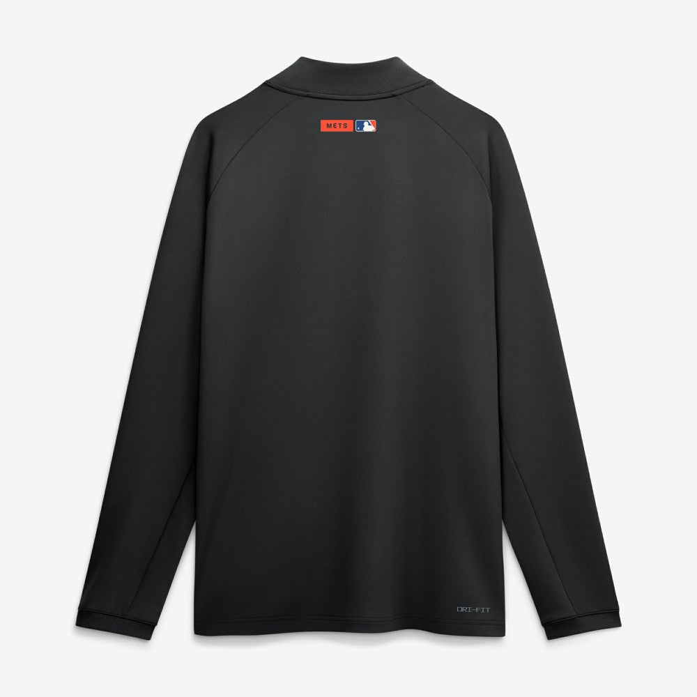New York Mets Nike Authentic Collection Dri-FIT Raglan Half-Zip Pullover Discount