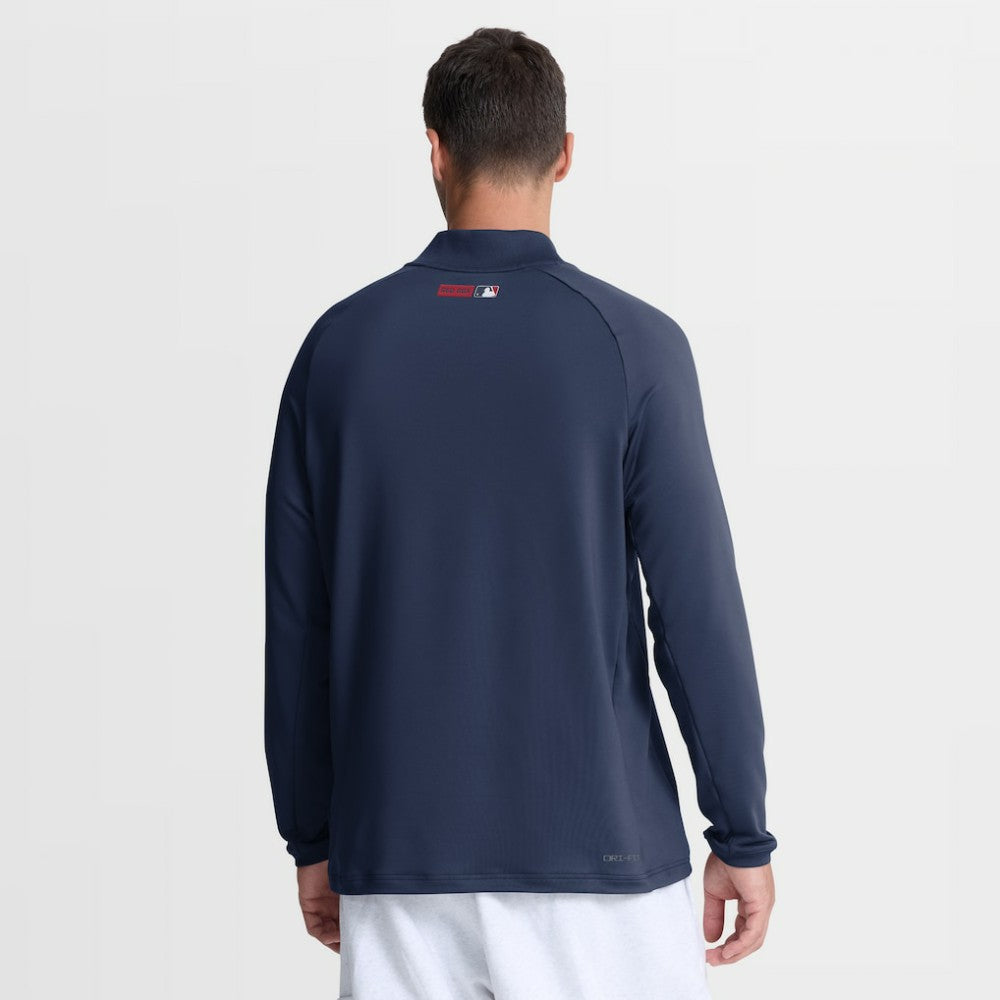 Boston Red Sox Nike Authentic Collection Dri-FIT Raglan Half-Zip Pullover for sale