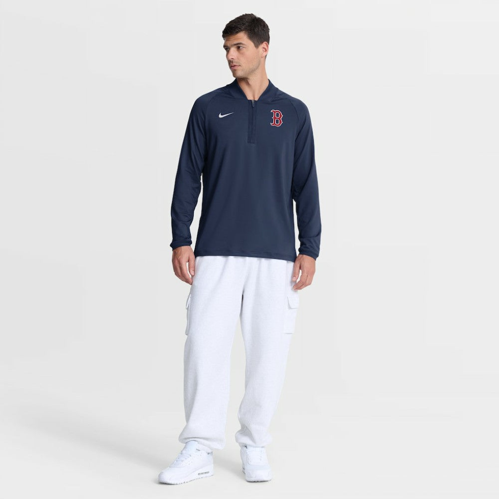 Boston Red Sox Nike Authentic Collection Dri-FIT Raglan Half-Zip Pullover for sale