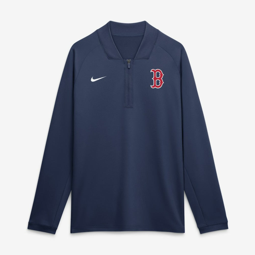 Boston Red Sox Nike Authentic Collection Dri-FIT Raglan Half-Zip Pullover for sale