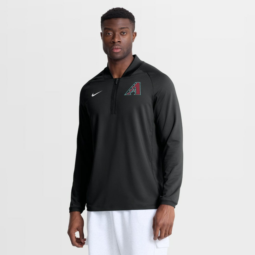 Arizona Diamondbacks Nike Authentic Collection Dri-FIT Raglan Half-Zip Pullover for sale