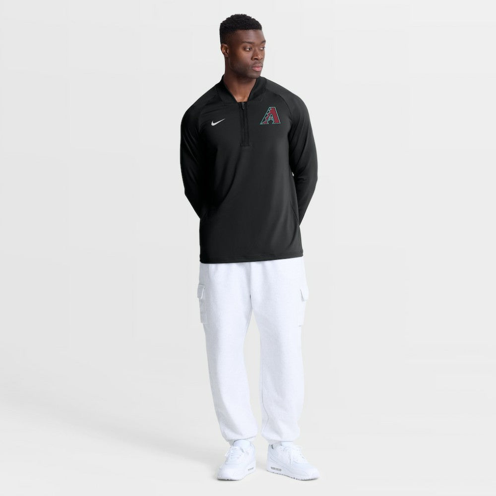 Arizona Diamondbacks Nike Authentic Collection Dri-FIT Raglan Half-Zip Pullover for sale